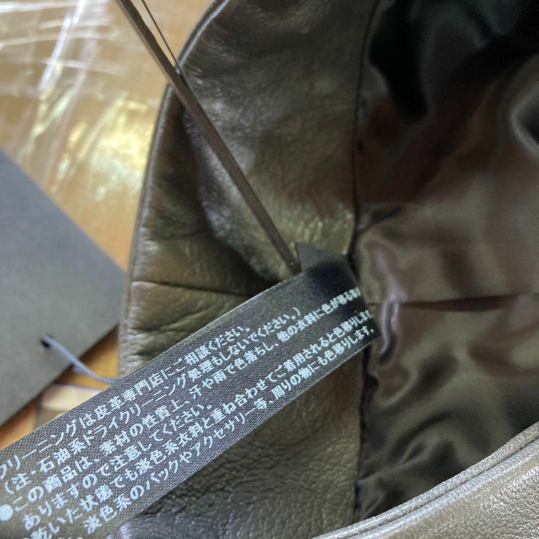 wjk - W117 wjk seam jacket レザージャケット 羊 グレー Sの wjk - W117 wjk seam jacket レザージャケット 羊 グレー Sの