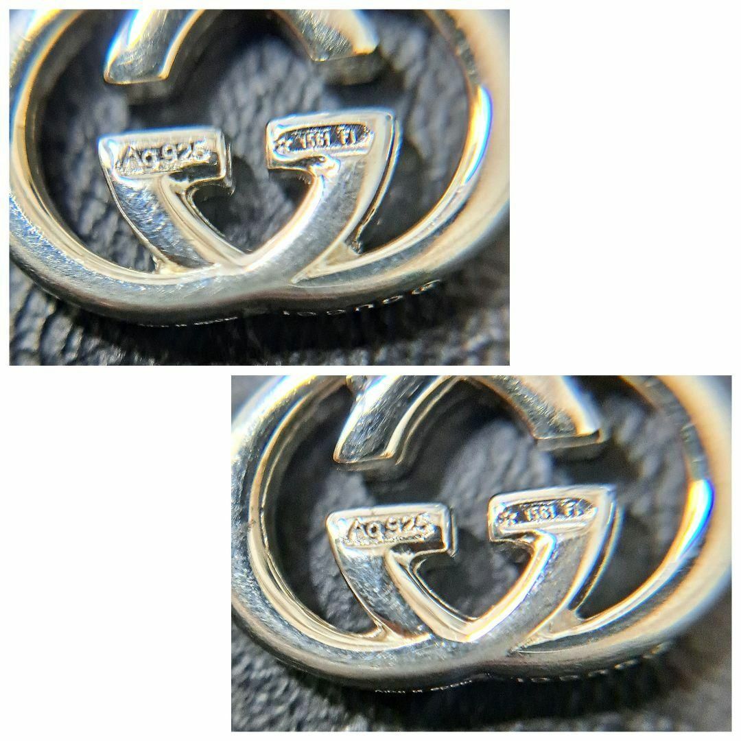 GUCCI - 極美品 GUCCI グッチ ピアス GG インターロッキング GUCCI - 極美品 GUCCI グッチ ピアス GG インターロッキング
