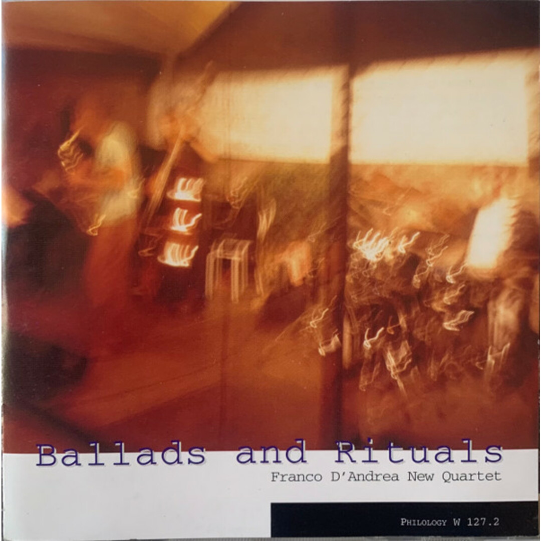 伊CD Franco DAndrea New Quartet Ballads And Rituals W1272 Philology /00110 エンタメ/ホビーのCD(ジャズ)の商品写真