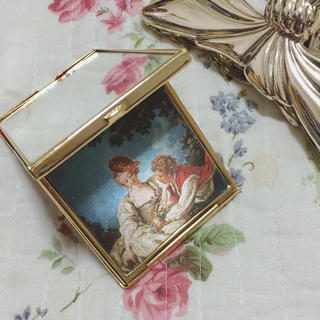vintage compact mirror(その他)