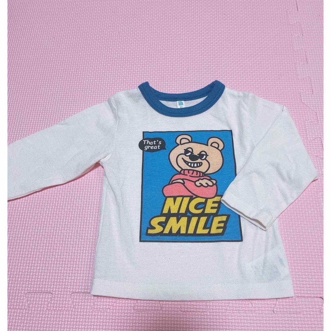 ベビー トップス 長袖 キッズ/ベビー/マタニティのベビー服(~85cm)(シャツ/カットソー)の商品写真