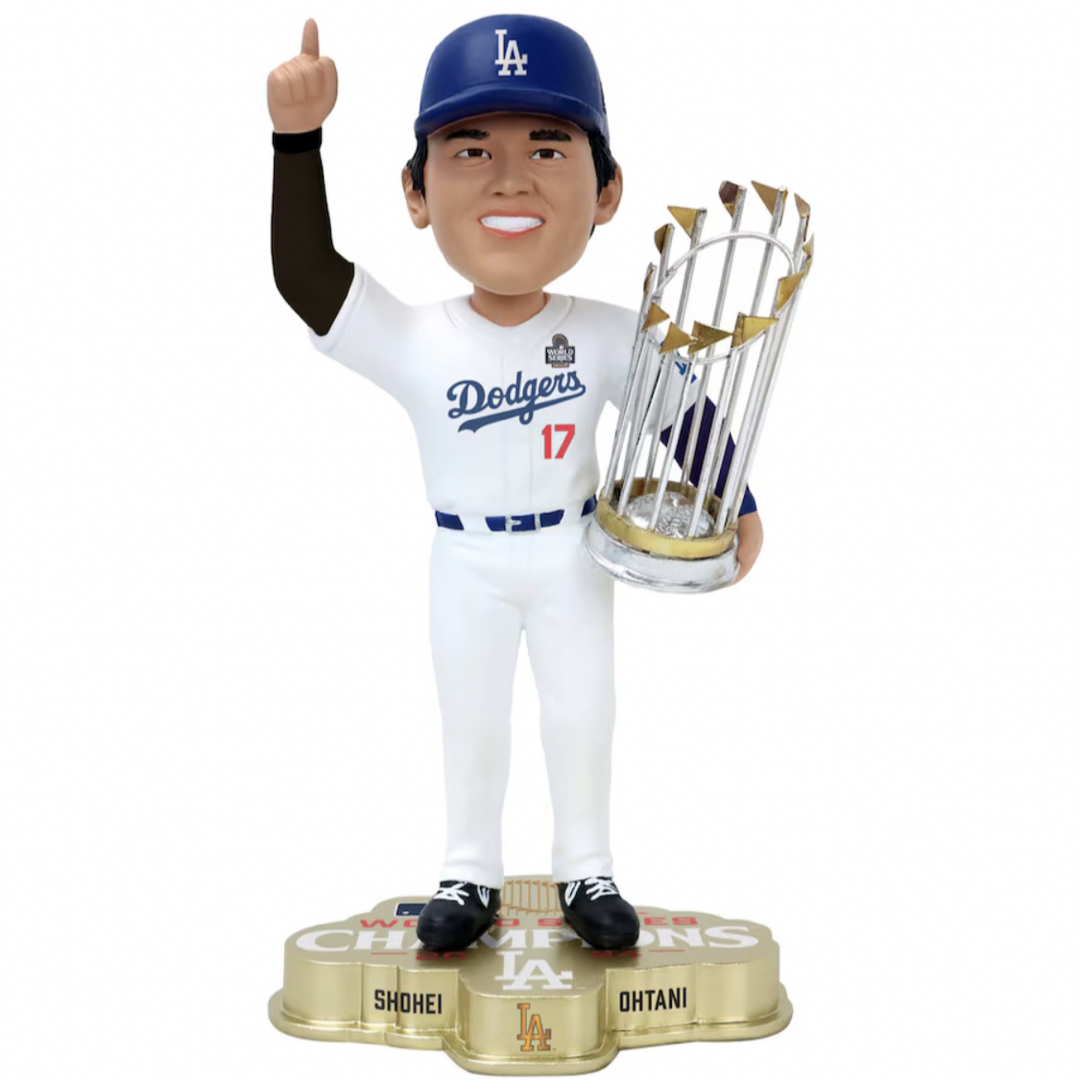 大谷翔平 ボブルヘッド ワールドシリーズ チャンピオン focoの 大谷翔平 ボブルヘッド ワールドシリーズ チャンピオン focoの