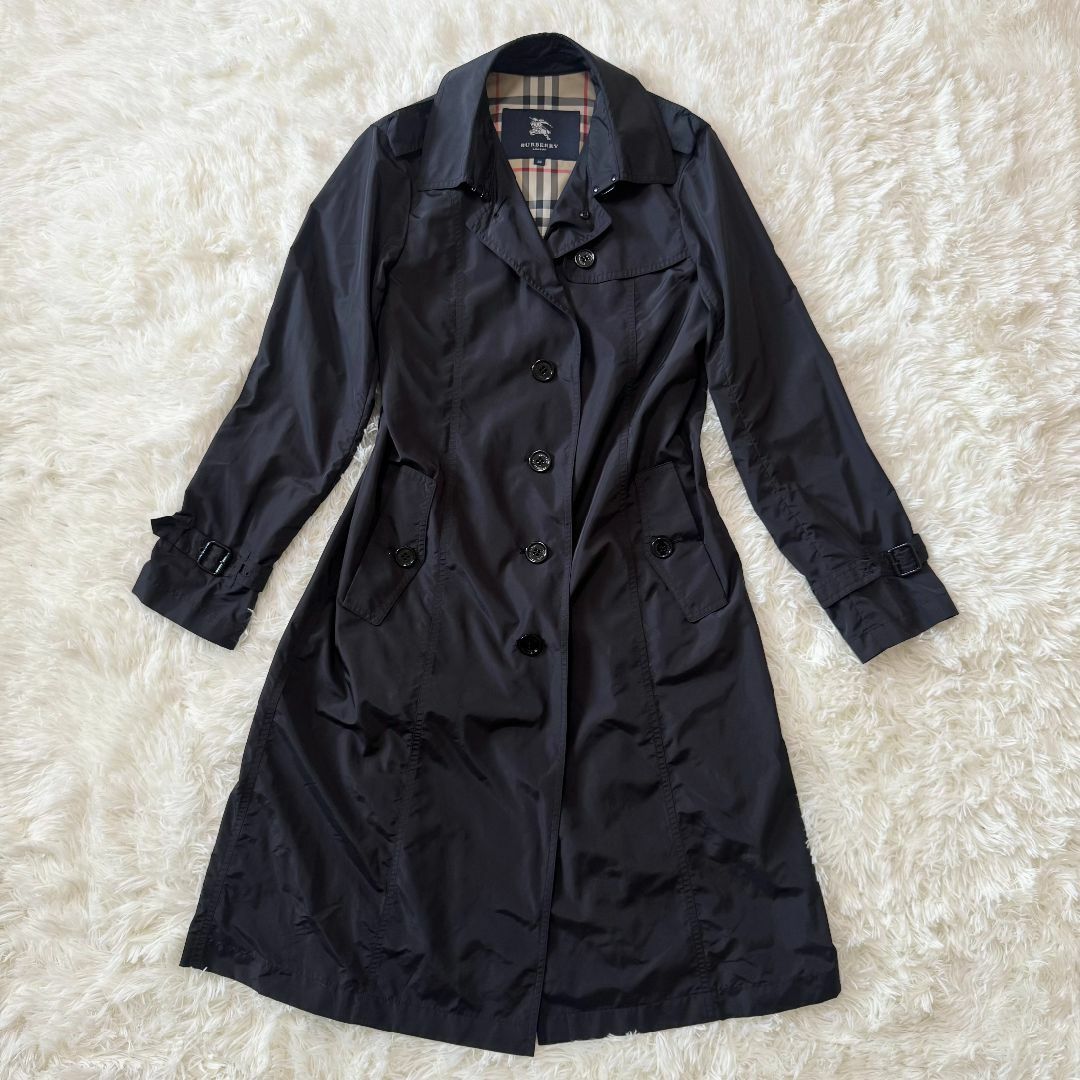 BURBERRY - 【極美品】 バーバリーロンドン ナイロントレンチ BURBERRY - 【極美品】 バーバリーロンドン ナイロントレンチ