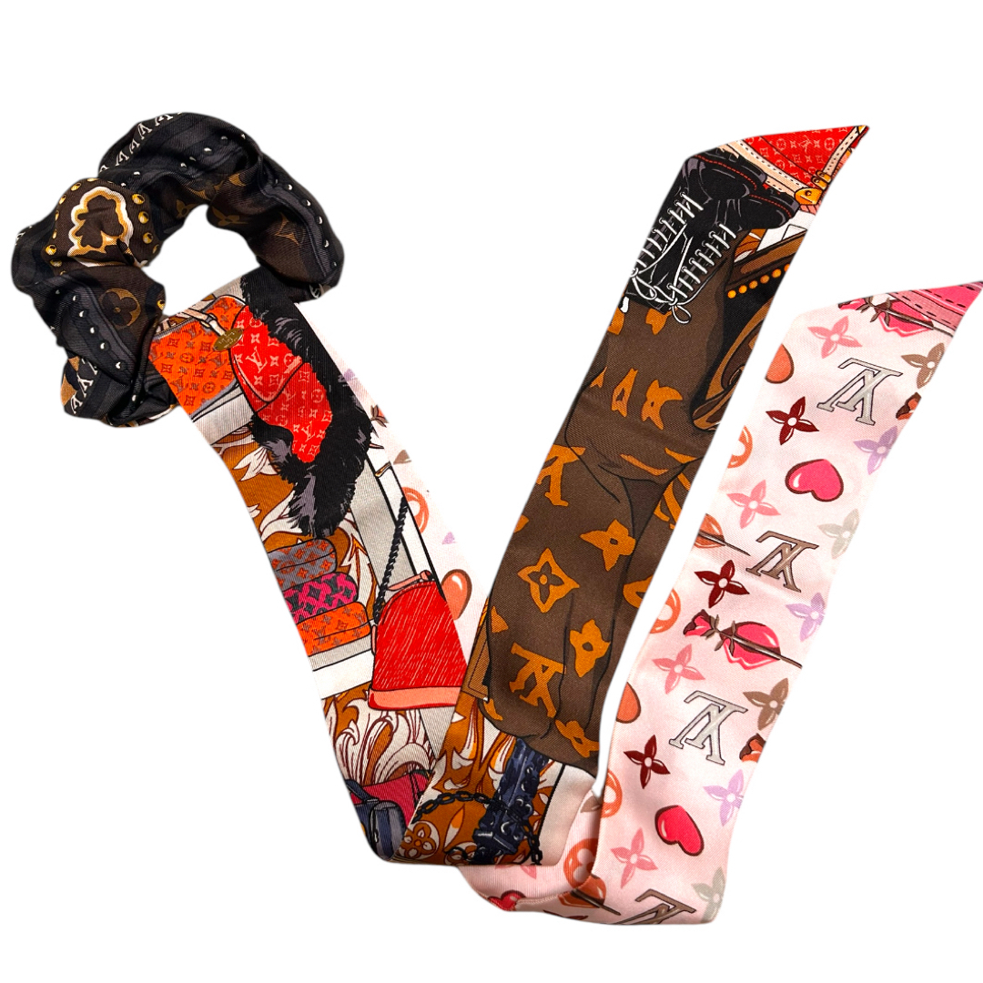 LOUIS VUITTON - 【未使用】ルイヴィトンスカーフシュシュの通販 LOUIS VUITTON - 【未使用】ルイヴィトンスカーフシュシュの通販