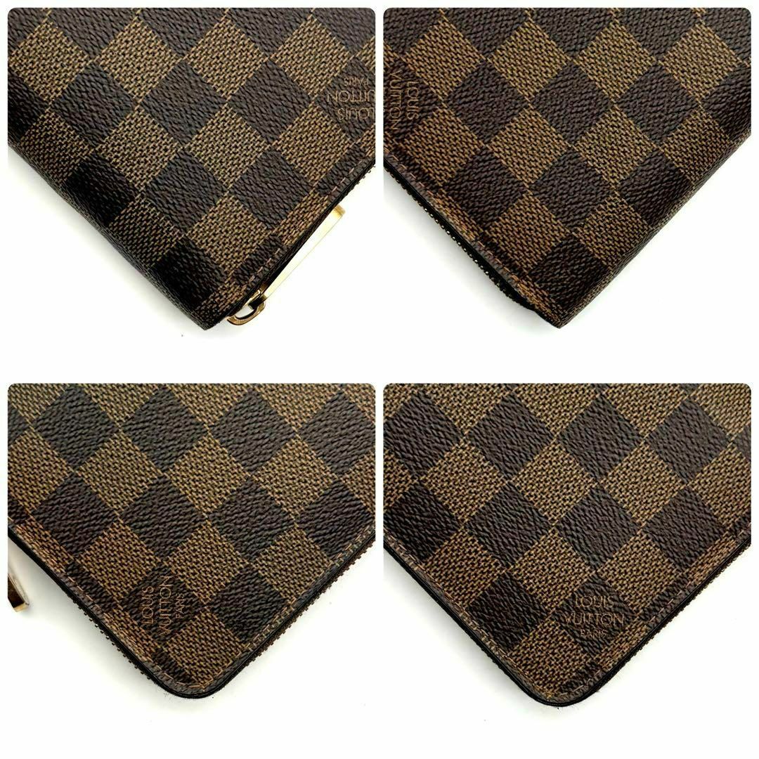 LOUIS VUITTON - 極美品✨ルイヴィトン ダミエ ジッピー LOUIS VUITTON - 極美品✨ルイヴィトン ダミエ ジッピー