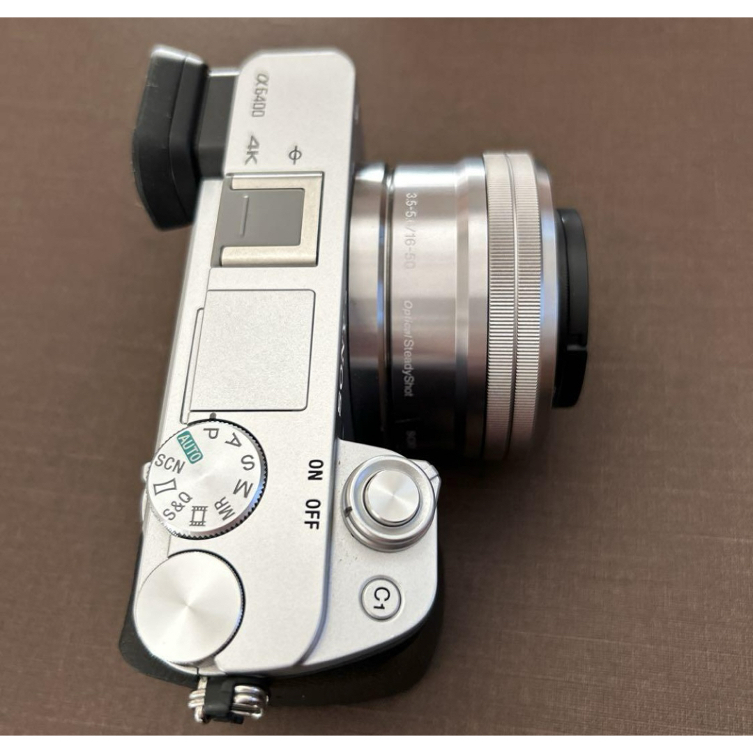 SONY - SONY α6400(シルバー)の通販 by Minami's shop|ソニー SONY - SONY α6400(シルバー)の通販 by Minami's shop|ソニー