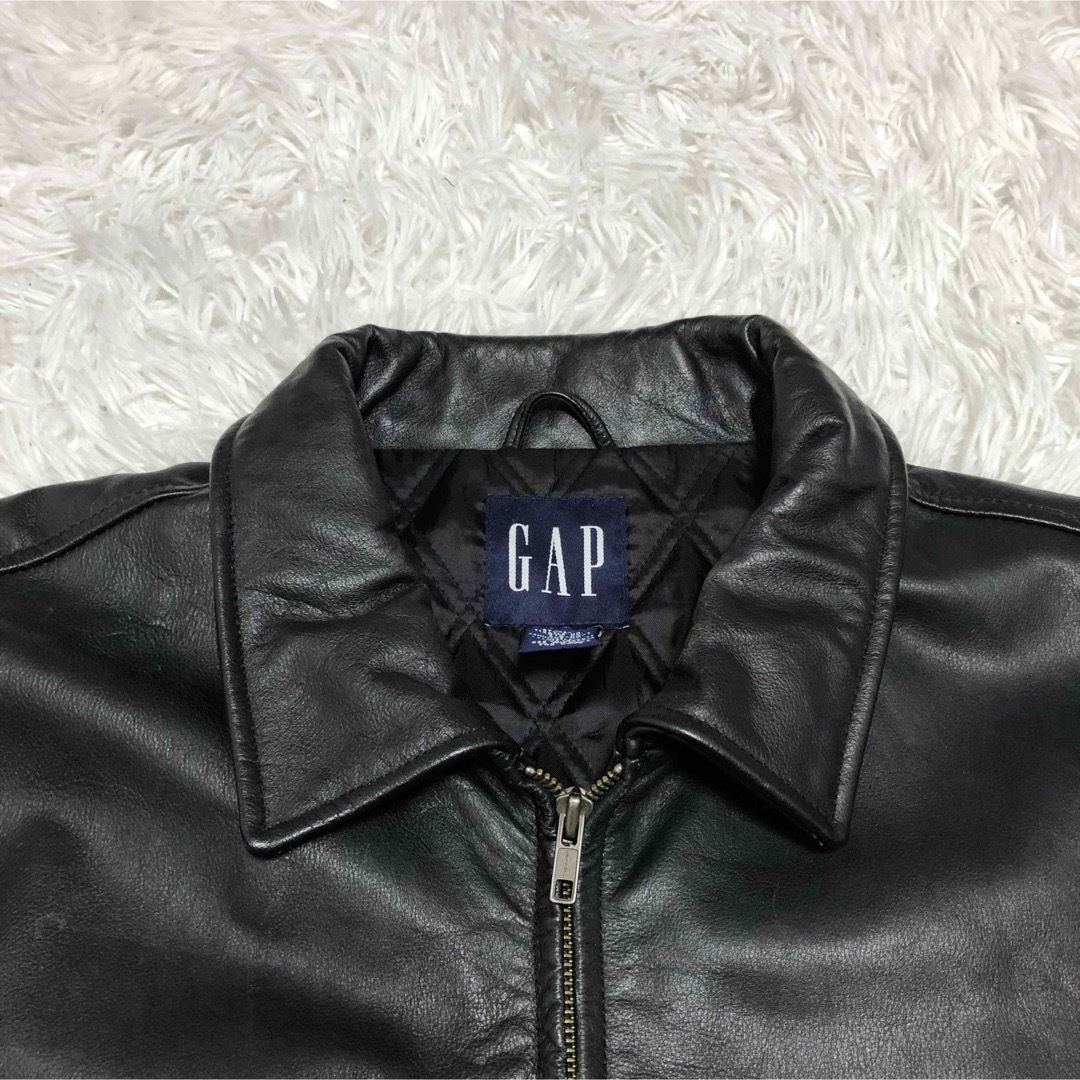 GAP - オールドギャップ レザージャケット ブラック XLの通販 by GAP - オールドギャップ レザージャケット ブラック XLの通販 by