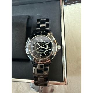CHANEL - 正規品 シャネル J12 黒セラミック H0682 レディース CHANEL - 正規品 シャネル J12 黒セラミック H0682 レディース