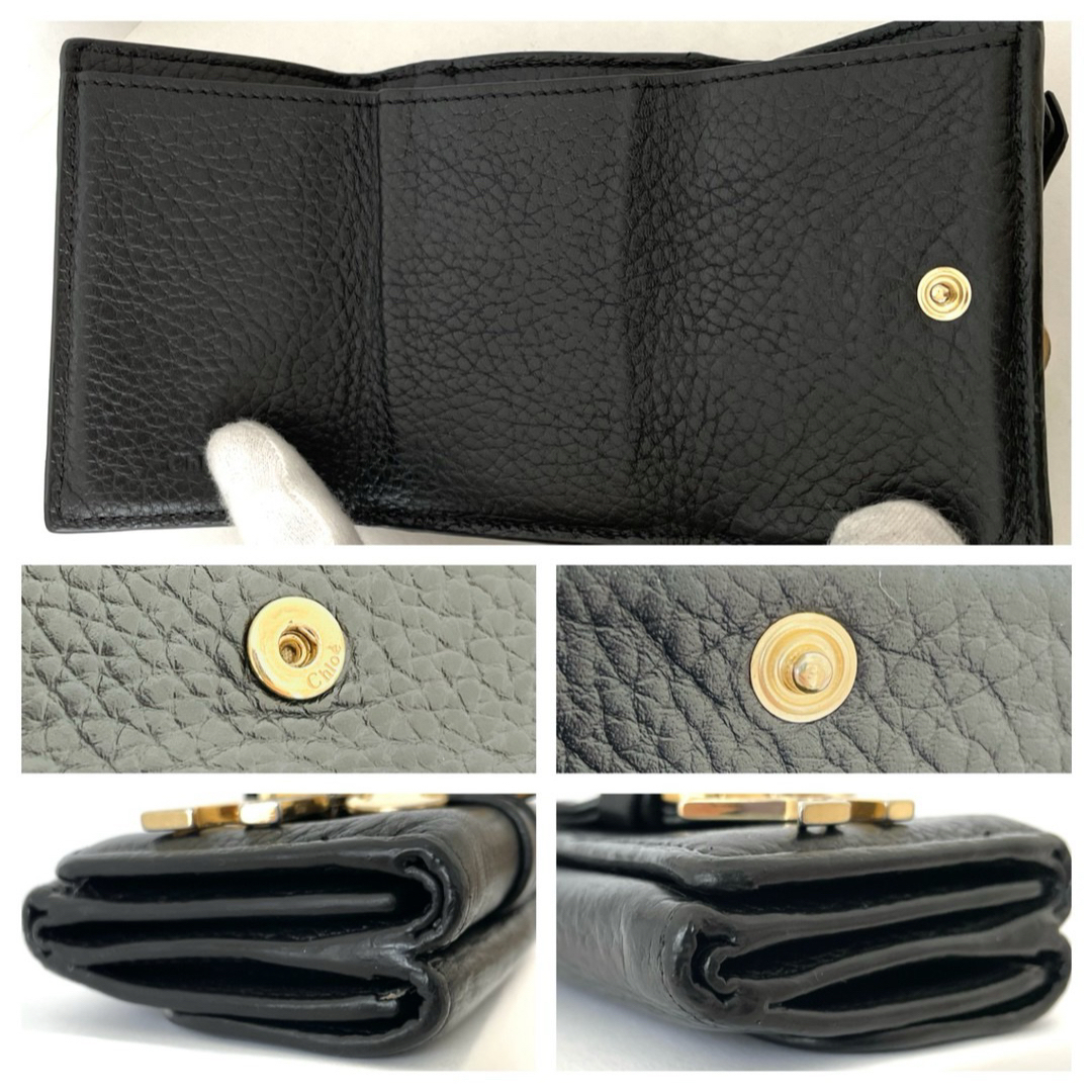 Chloe - 美品☆Chloe クロエ スモールトリフォールド 三つ折り Chloe - 美品☆Chloe クロエ スモールトリフォールド 三つ折り