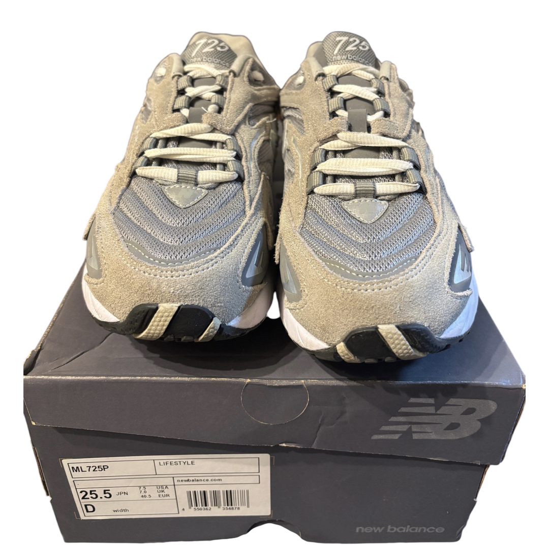 New Balance - New Balance ML725P グレー 25.5cmの通販 by New Balance - New Balance ML725P グレー 25.5cmの通販 by