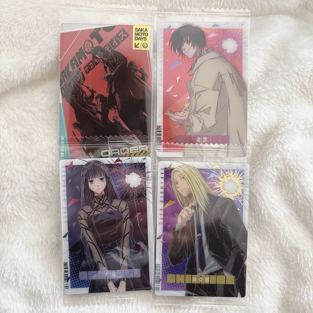 BANDAI - SAKAMOTO DAYS サカモトデイズ ウエハース ORDER 南雲 BANDAI - SAKAMOTO DAYS サカモトデイズ ウエハース ORDER 南雲