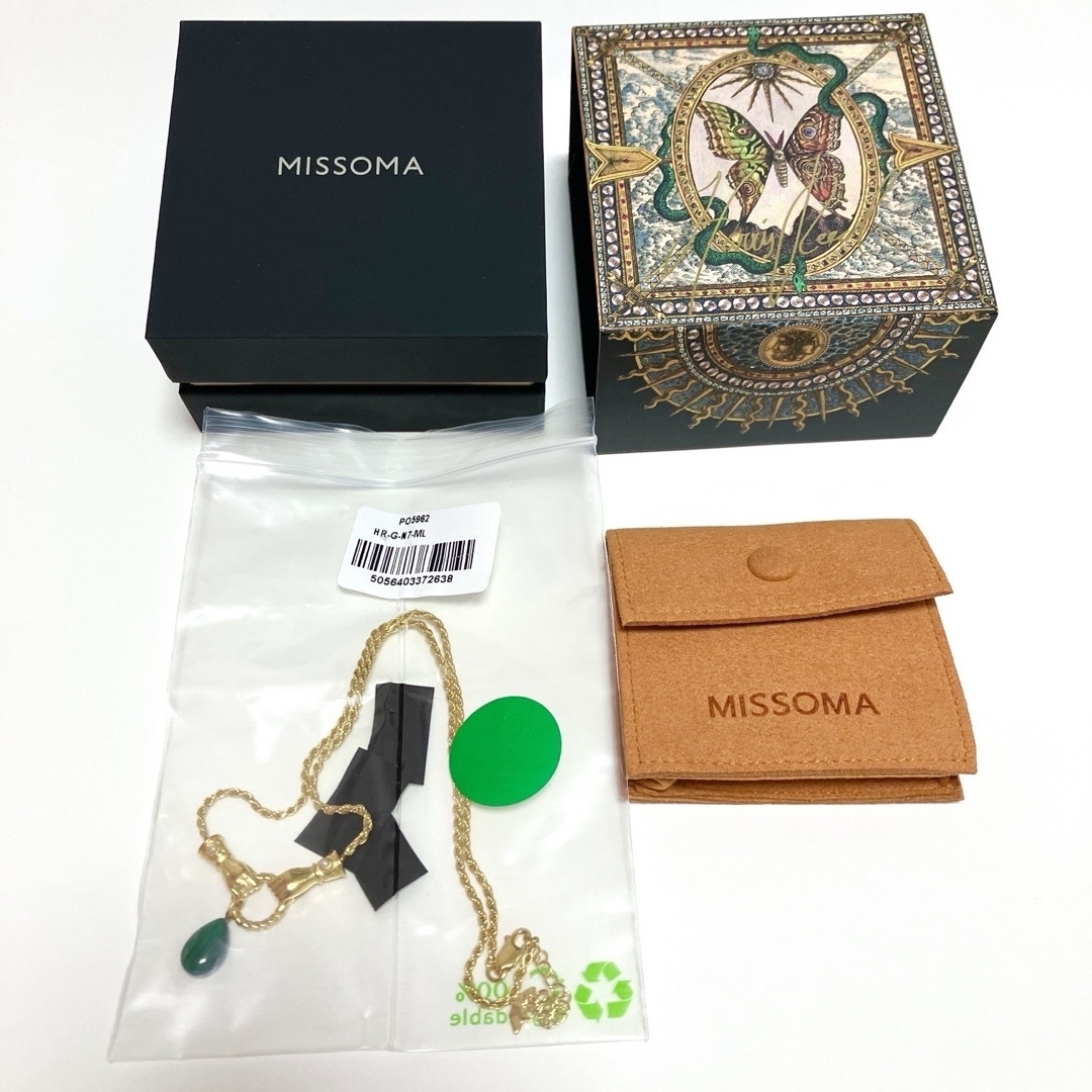 MISSOMA ミッソマ ネックレス ゴールド BTS テヒョン V着用 未 MISSOMA ミッソマ ネックレス ゴールド BTS テヒョン V着用 未
