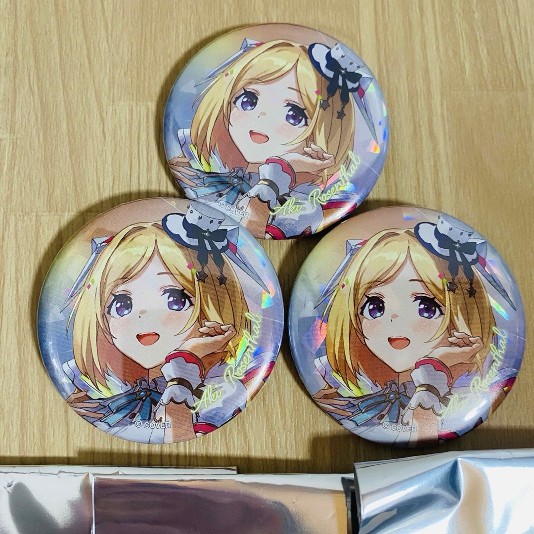 hololive - 3個セット アキロゼ 缶バッジ 5th fes ホロライブの hololive - 3個セット アキロゼ 缶バッジ 5th fes ホロライブの