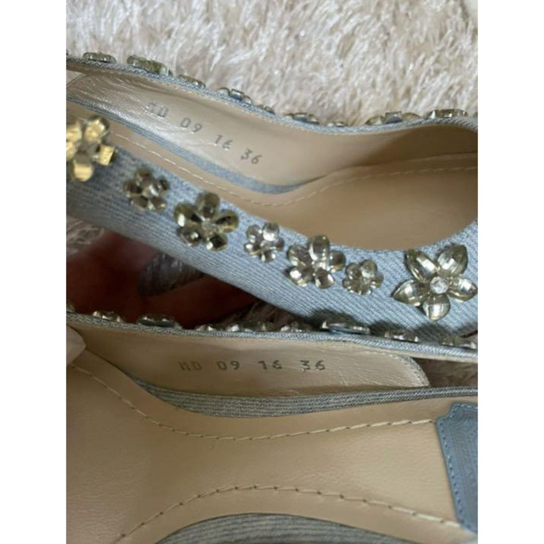Christian Dior - クリスチャンディオール♡デニムパンプス美品 Christian Dior - クリスチャンディオール♡デニムパンプス美品