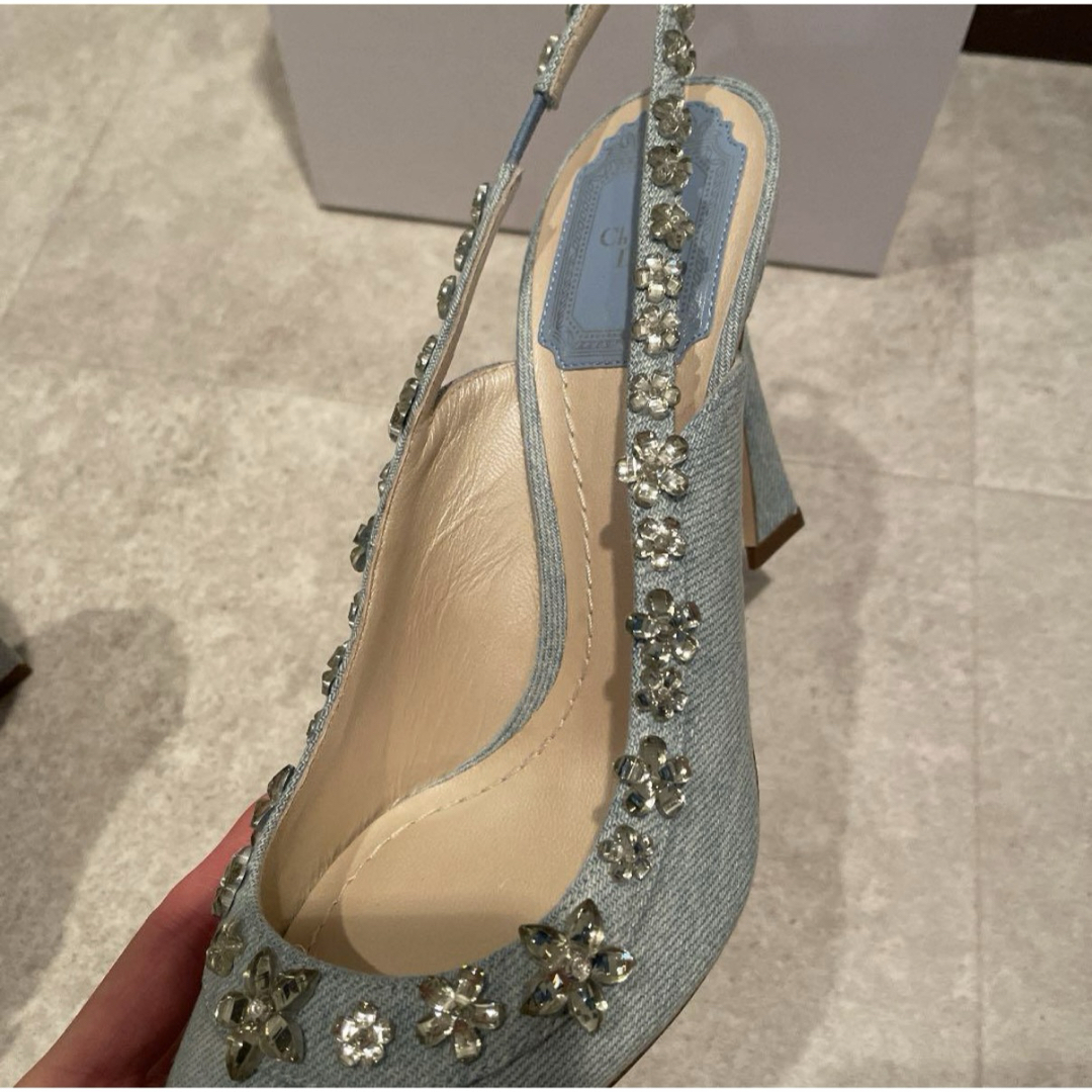 Christian Dior - クリスチャンディオール♡デニムパンプス美品 Christian Dior - クリスチャンディオール♡デニムパンプス美品