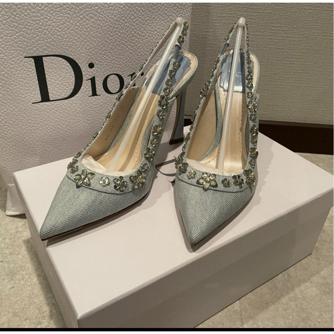 Christian Dior - クリスチャンディオール♡デニムパンプス美品 Christian Dior - クリスチャンディオール♡デニムパンプス美品