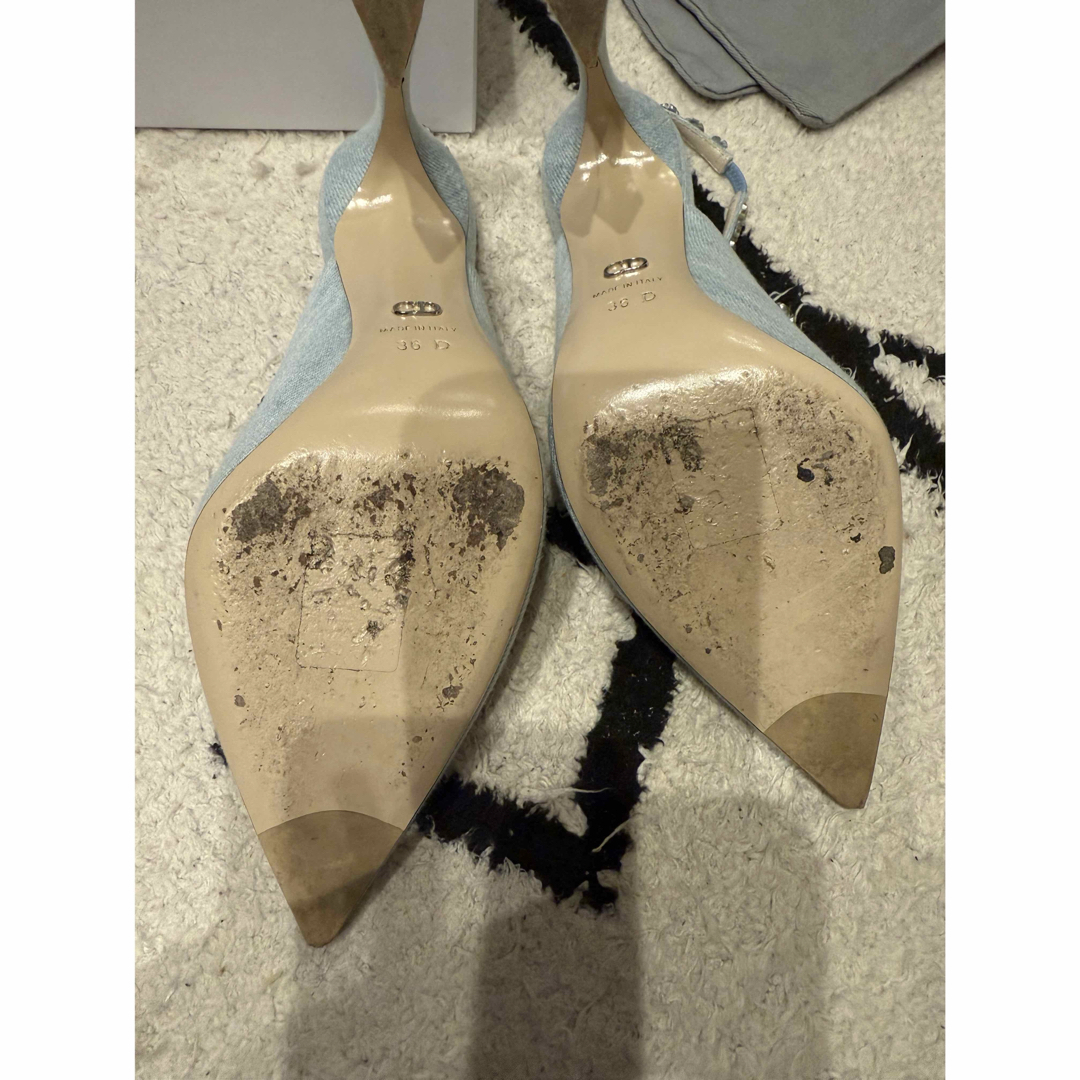 Christian Dior - クリスチャンディオール♡デニムパンプス美品 Christian Dior - クリスチャンディオール♡デニムパンプス美品
