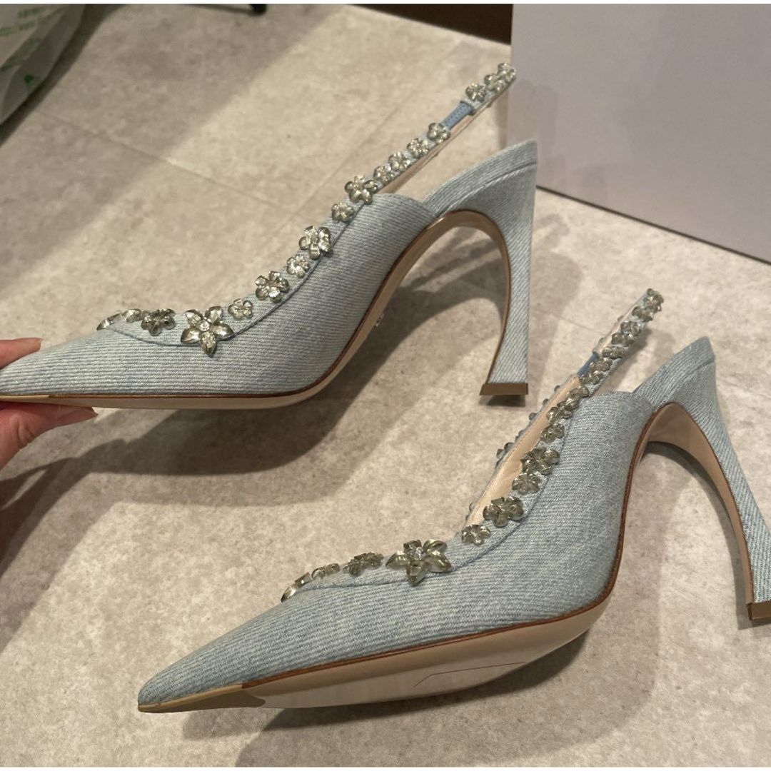 Christian Dior - クリスチャンディオール♡デニムパンプス美品 Christian Dior - クリスチャンディオール♡デニムパンプス美品