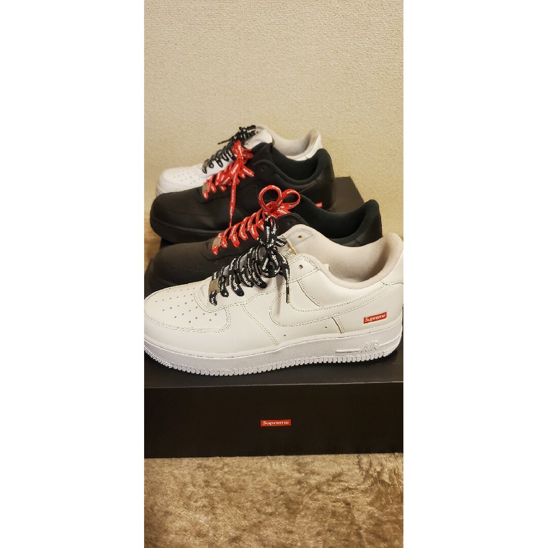 Supreme - Supreme スニーカー ブラック/ホワイト 2足セットの Supreme - Supreme スニーカー ブラック/ホワイト 2足セットの