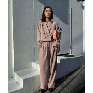 Ameri VINTAGE - 美品 アメリ セット ニット ジャケットの通販 Ameri VINTAGE - 美品 アメリ セット ニット ジャケットの通販