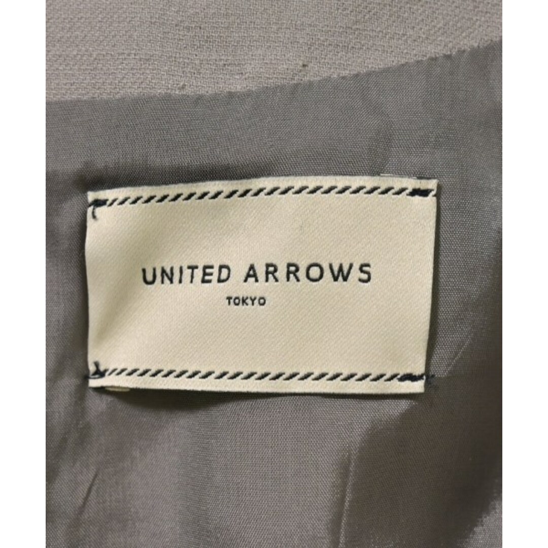 UNITED ARROWS - UNITED ARROWS ワンピース 36(XS位) グレー系 UNITED ARROWS - UNITED ARROWS ワンピース 36(XS位) グレー系