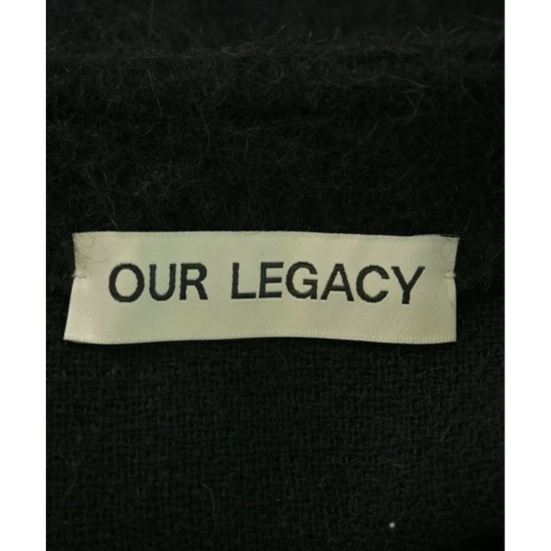 OUR LEGACY アワーレガシー カーディガン 44(S位) 黒 【古着 OUR LEGACY アワーレガシー カーディガン 44(S位) 黒 【古着
