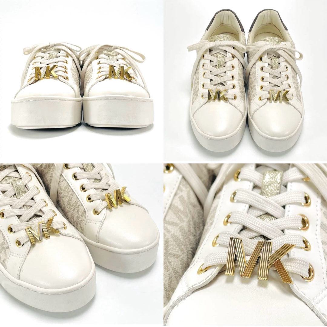 MICHAEL KORS - マイケルコース 厚底 スニーカー MKロゴ ポピー MICHAEL KORS - マイケルコース 厚底 スニーカー MKロゴ ポピー