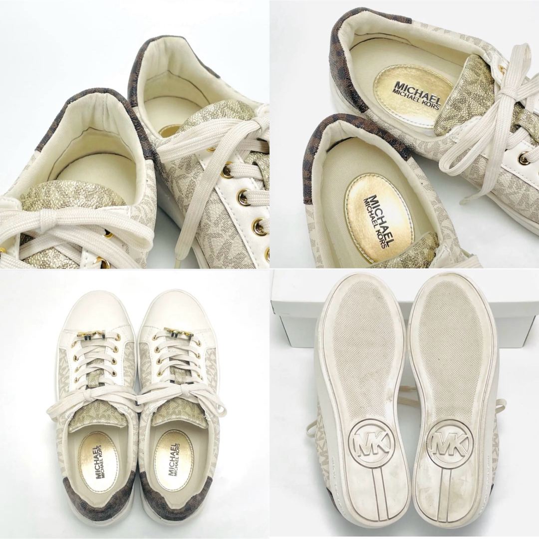 MICHAEL KORS - マイケルコース 厚底 スニーカー MKロゴ ポピー MICHAEL KORS - マイケルコース 厚底 スニーカー MKロゴ ポピー