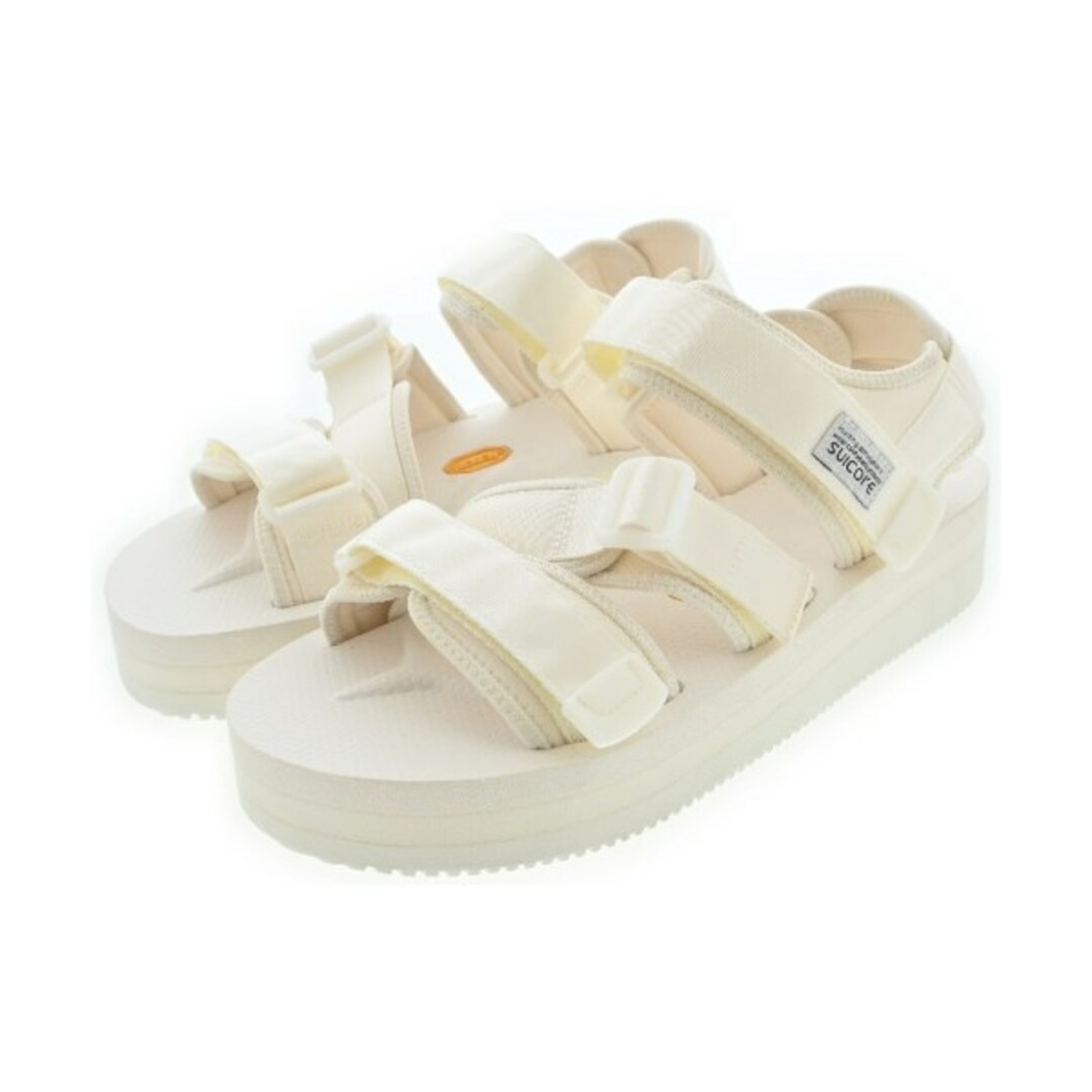 suicoke - Suicoke スイコック サンダル 26cm 白 【古着】【中古 suicoke - Suicoke スイコック サンダル 26cm 白 【古着】【中古