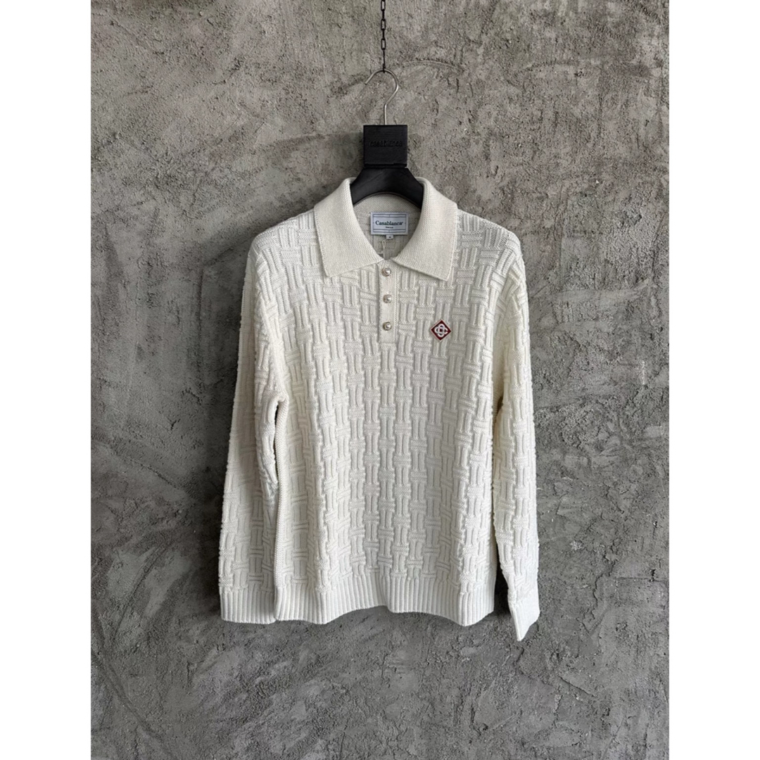 L】casablanca カサブランカ ニットシャツの通販 by mari|ラクマ L】casablanca カサブランカ ニットシャツの通販 by mari|ラクマ