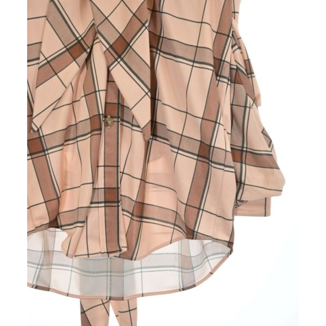 BURBERRY - BURBERRY バーバリー ブラウス 38(S位) ベージュ系x BURBERRY - BURBERRY バーバリー ブラウス 38(S位) ベージュ系x
