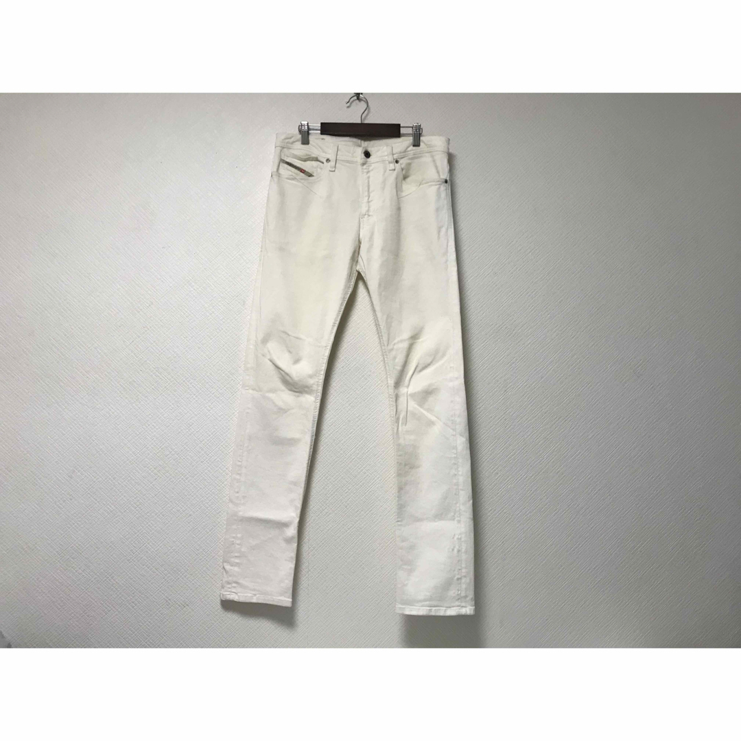 DIESEL - 本物ディーゼルDIESELコットンホワイトデニム DIESEL - 本物ディーゼルDIESELコットンホワイトデニム