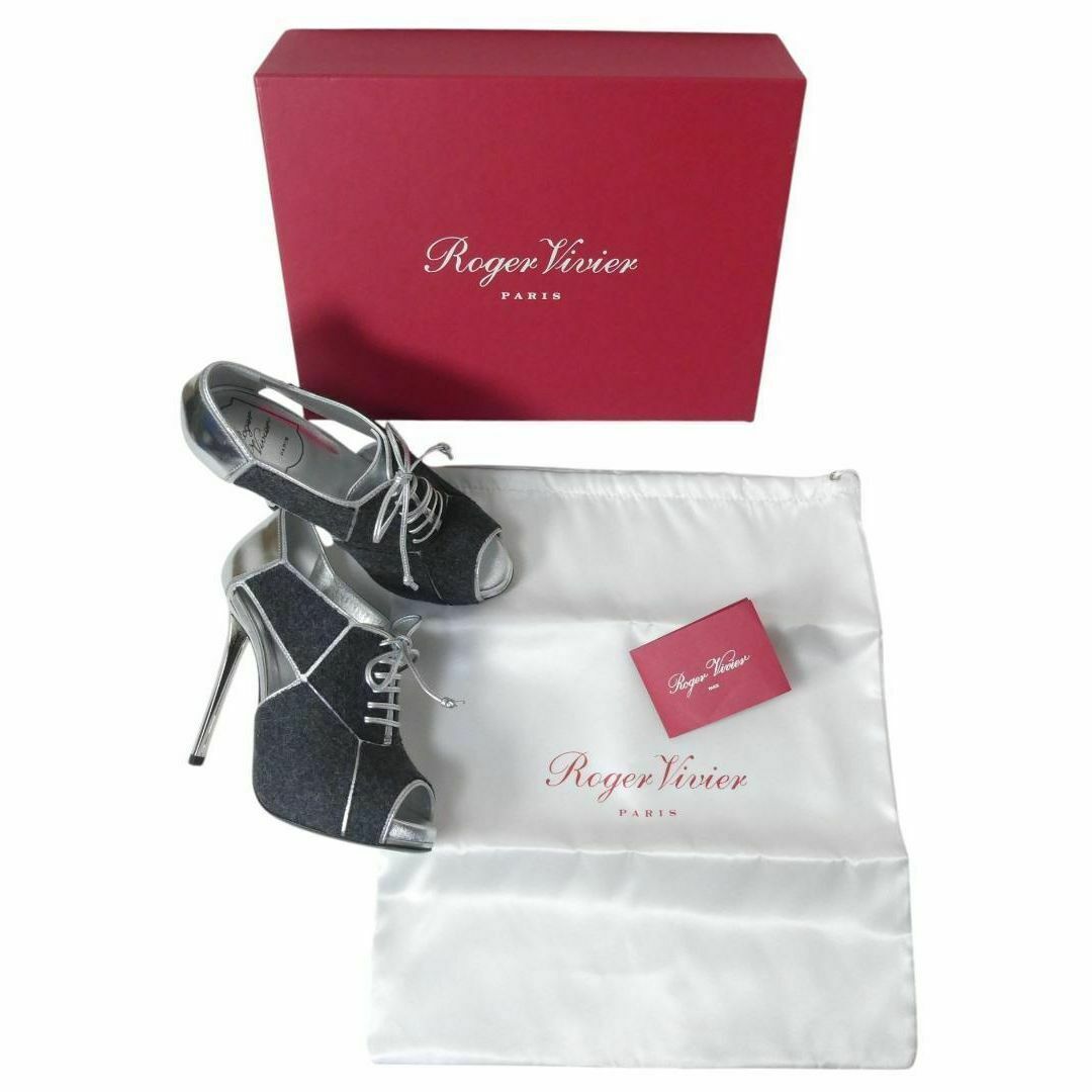 ROGER VIVIER - 新品同様 ロジェヴィヴィエ エナメル切り替え ROGER VIVIER - 新品同様 ロジェヴィヴィエ エナメル切り替え