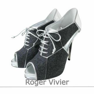ROGER VIVIER - ロジェ ヴィヴィエ ストラスバックル パンプスの ROGER VIVIER - ロジェ ヴィヴィエ ストラスバックル パンプスの