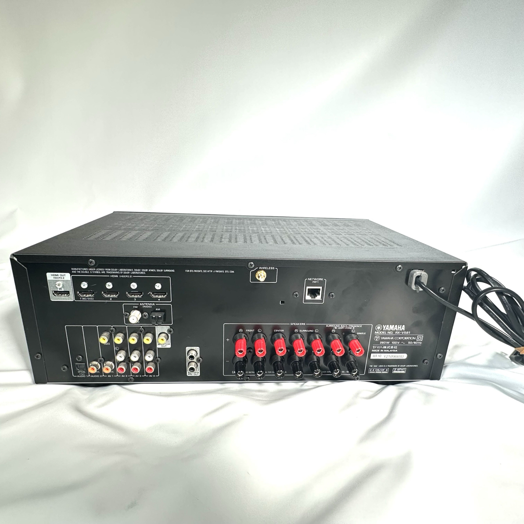 ヤマハ - Yamaha RX-V581 AVレシーバー 7.1ch ヤマハの通販 by ヤマハ - Yamaha RX-V581 AVレシーバー 7.1ch ヤマハの通販 by