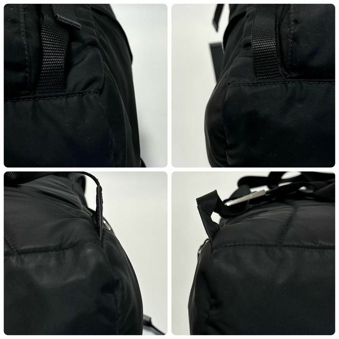 PRADA - m03 【美品】現行品 Gカード付 プラダ ナイロン 黒 PRADA - m03 【美品】現行品 Gカード付 プラダ ナイロン 黒