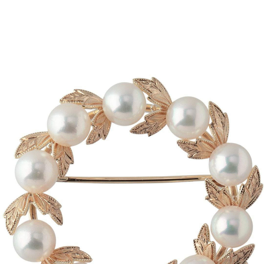 MIKIMOTO - ミキモト パール ブローチ サークル アコヤパール5.6 MIKIMOTO - ミキモト パール ブローチ サークル アコヤパール5.6