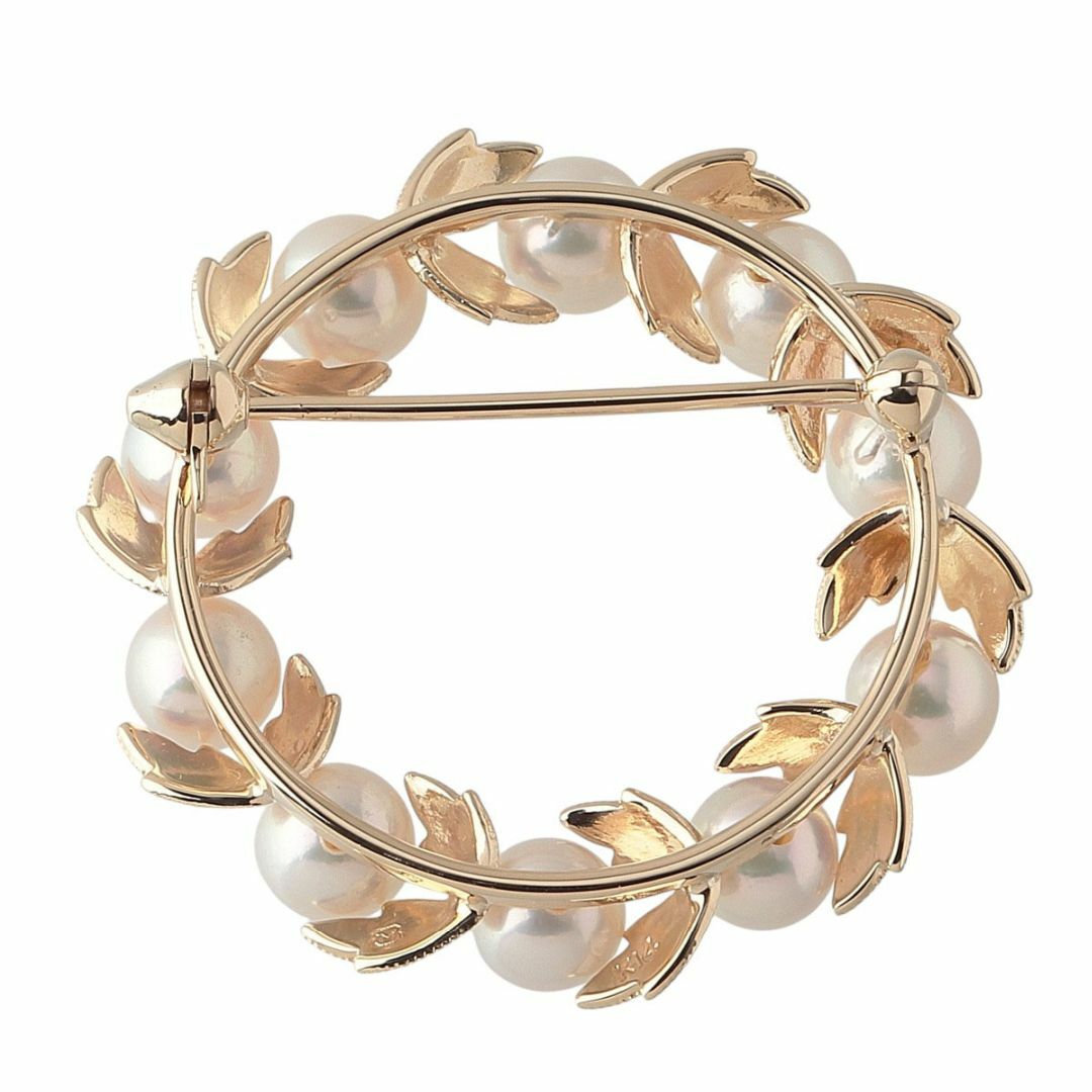 MIKIMOTO - ミキモト パール ブローチ サークル アコヤパール5.6 MIKIMOTO - ミキモト パール ブローチ サークル アコヤパール5.6