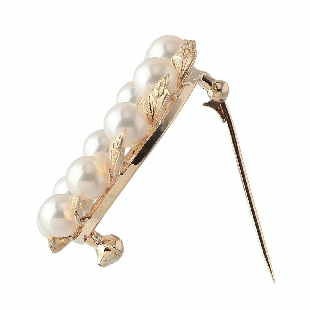 MIKIMOTO - ミキモト パール ブローチ サークル アコヤパール5.6 MIKIMOTO - ミキモト パール ブローチ サークル アコヤパール5.6