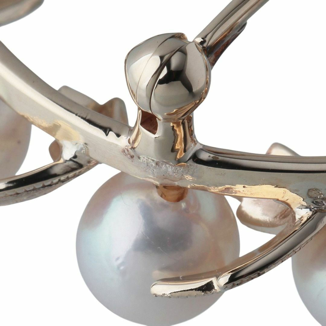 MIKIMOTO - ミキモト パール ブローチ サークル アコヤパール5.6 MIKIMOTO - ミキモト パール ブローチ サークル アコヤパール5.6