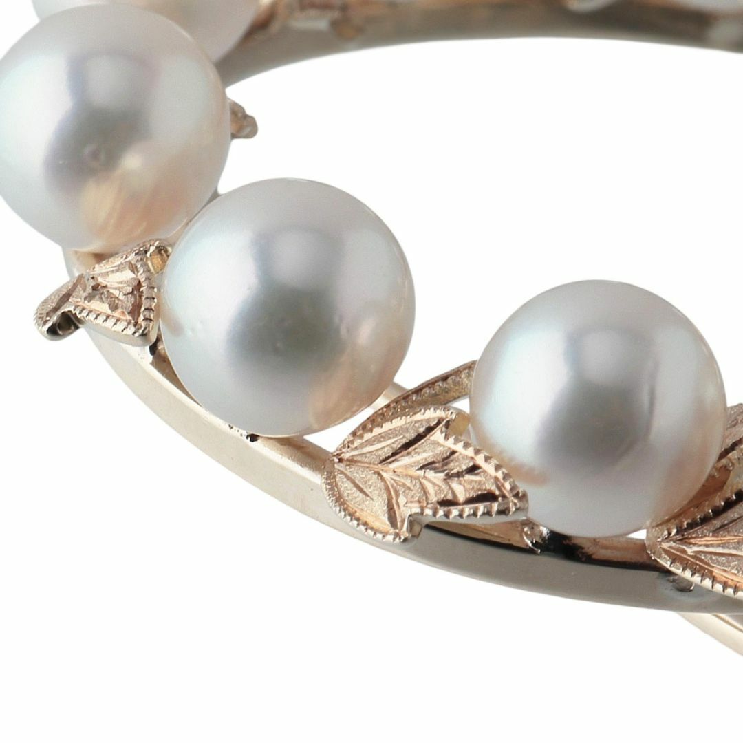 MIKIMOTO - ミキモト パール ブローチ サークル アコヤパール5.6 MIKIMOTO - ミキモト パール ブローチ サークル アコヤパール5.6