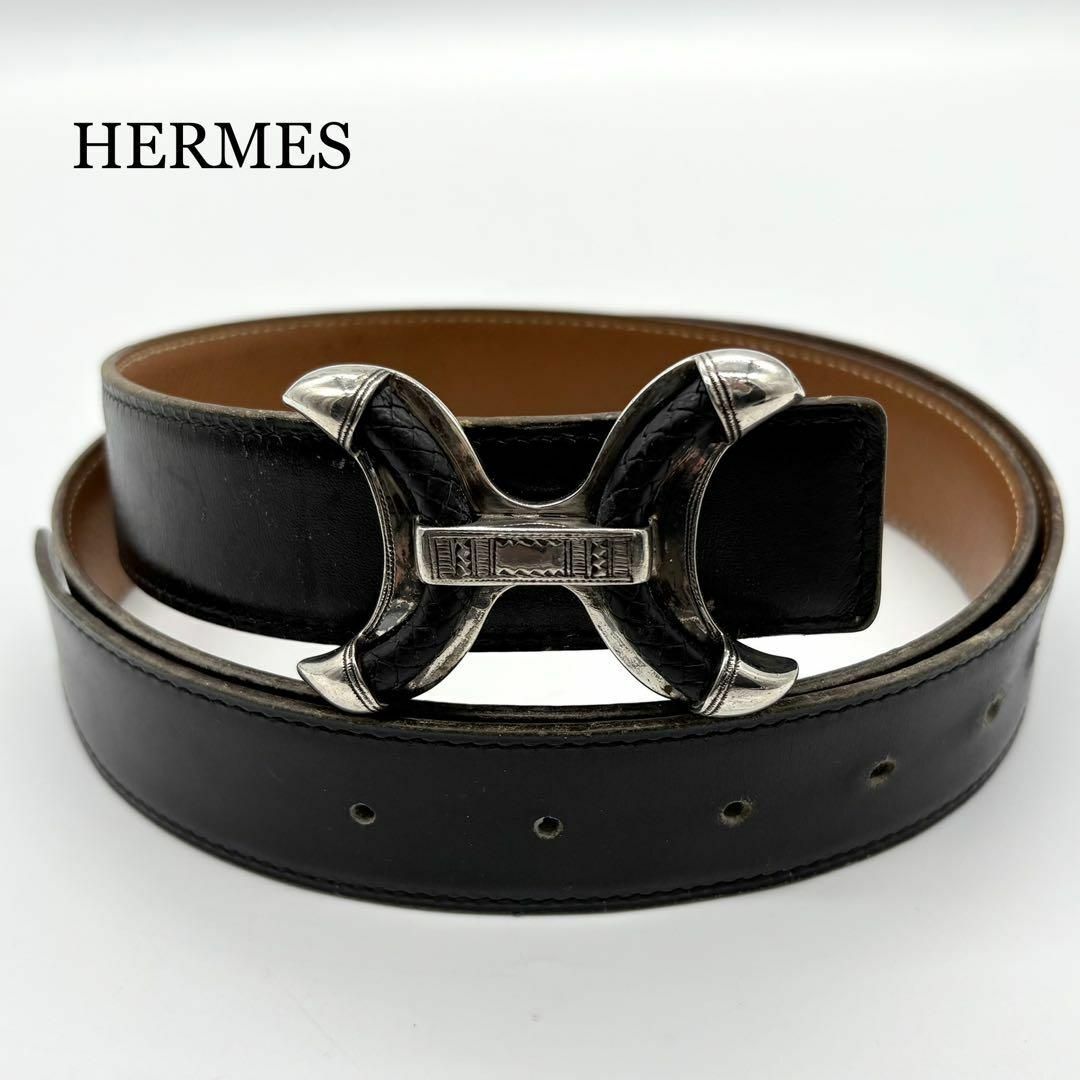 HERMES - 【希少】HERMES トゥアレグ ベルト コンスタンス H HERMES - 【希少】HERMES トゥアレグ ベルト コンスタンス H
