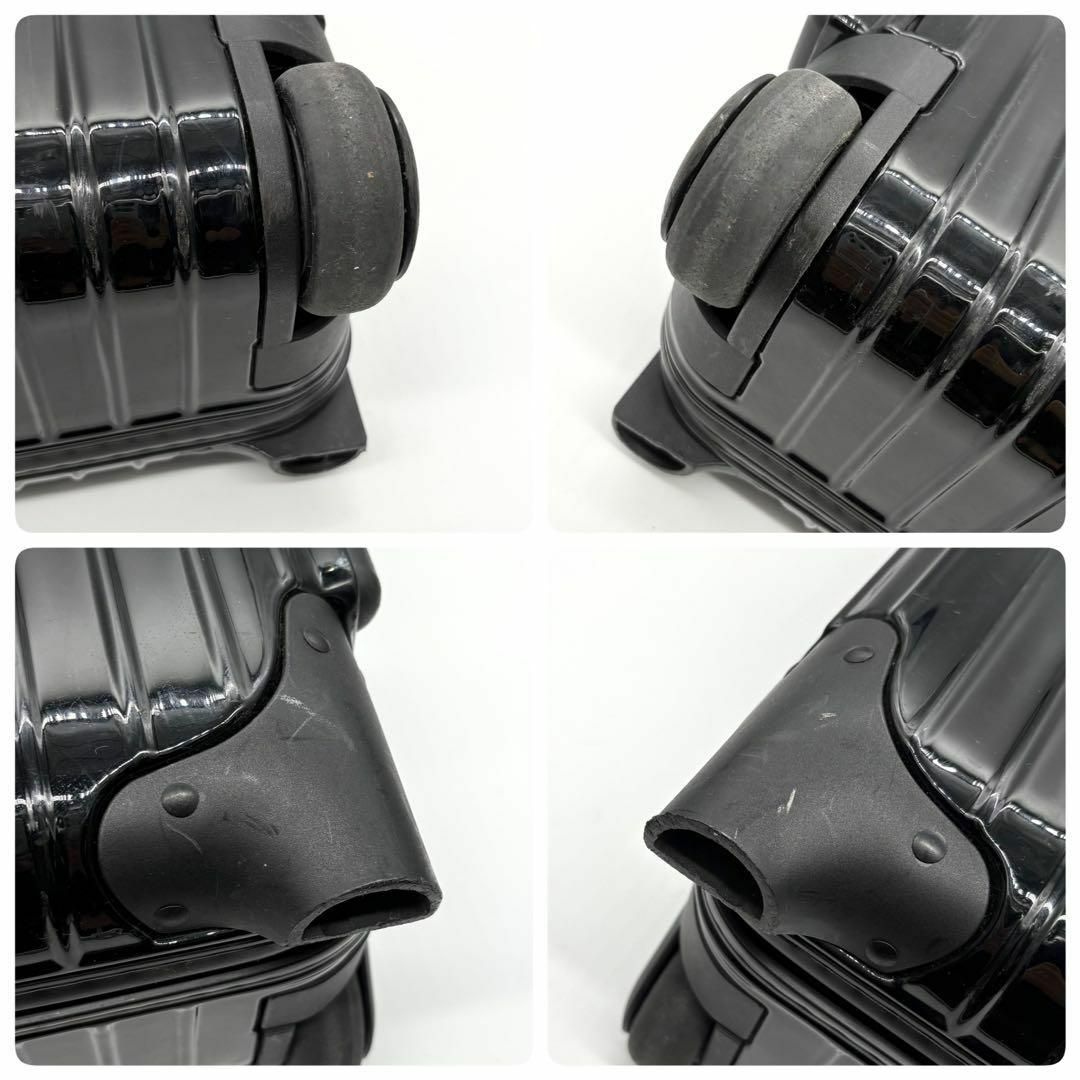 RIMOWA - RIMOWA キャリーケース 2輪 サルサデラックス ブラック RIMOWA - RIMOWA キャリーケース 2輪 サルサデラックス ブラック