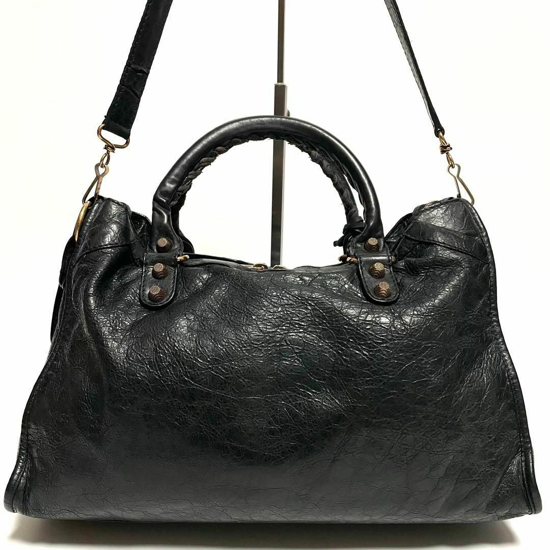 BALENCIAGA - BALENCIAGA ザ・ジャイアントシティ2way レザー BALENCIAGA - BALENCIAGA ザ・ジャイアントシティ2way レザー