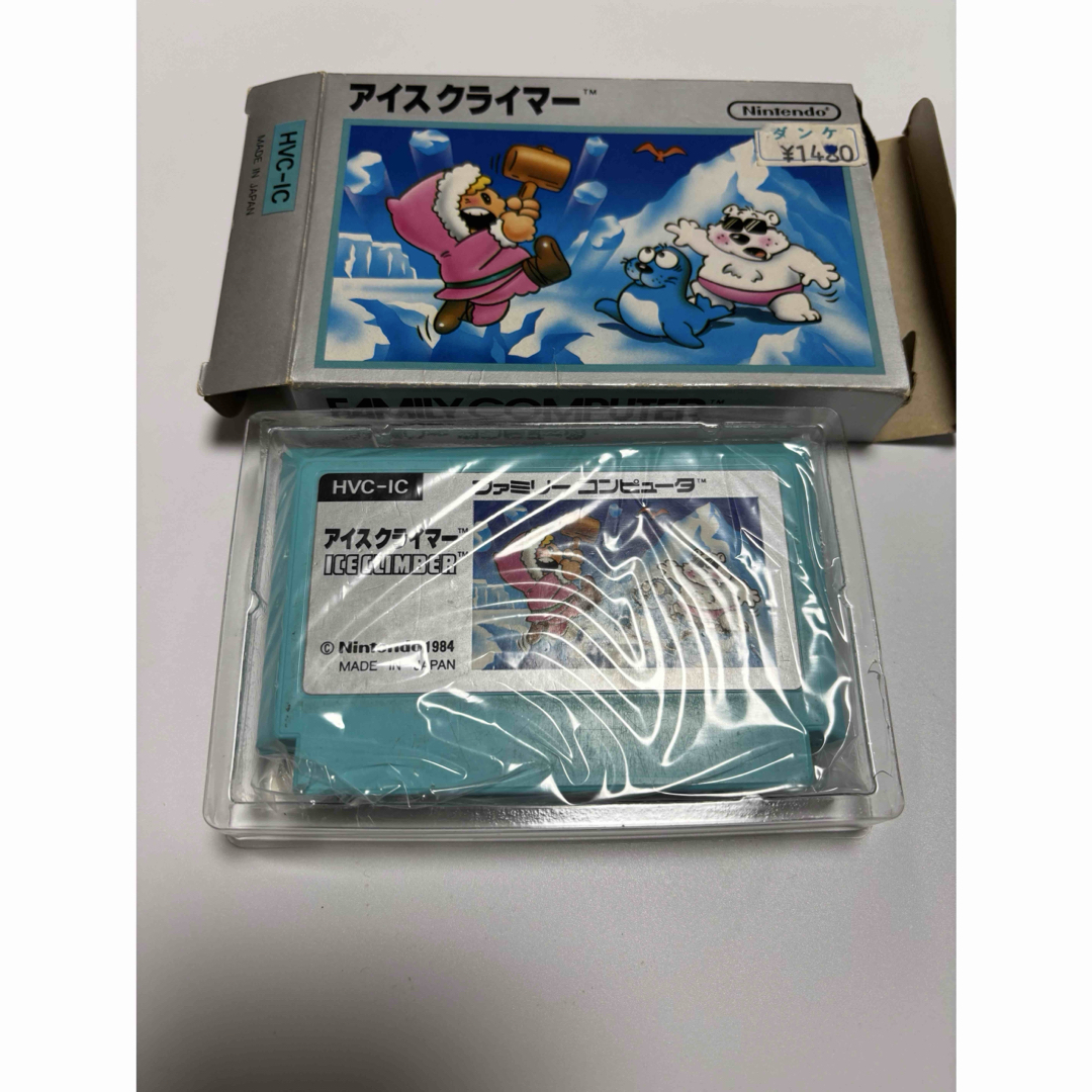 ファミリーコンピュータ - ファミコンソフト アイスクライマー ファミリーコンピュータ - ファミコンソフト アイスクライマー