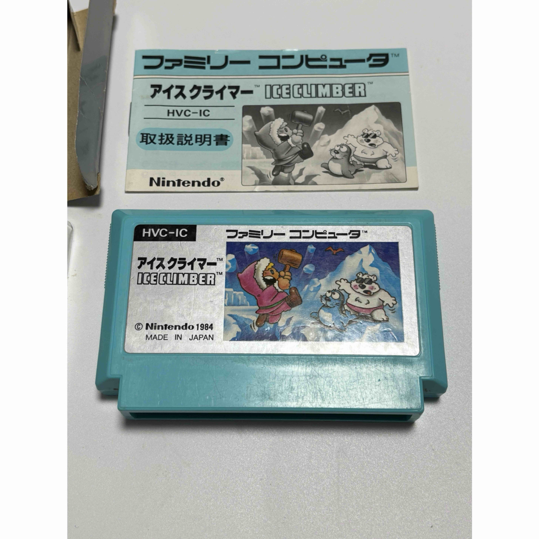 ファミリーコンピュータ - ファミコンソフト アイスクライマー ファミリーコンピュータ - ファミコンソフト アイスクライマー