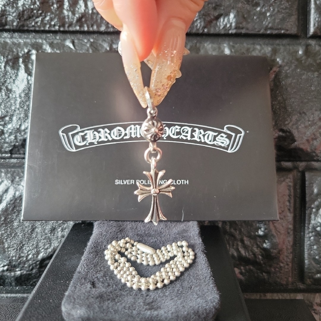 Chrome Hearts - インボイス無修正 1ボールタイニーCHクロス Chrome Hearts - インボイス無修正 1ボールタイニーCHクロス