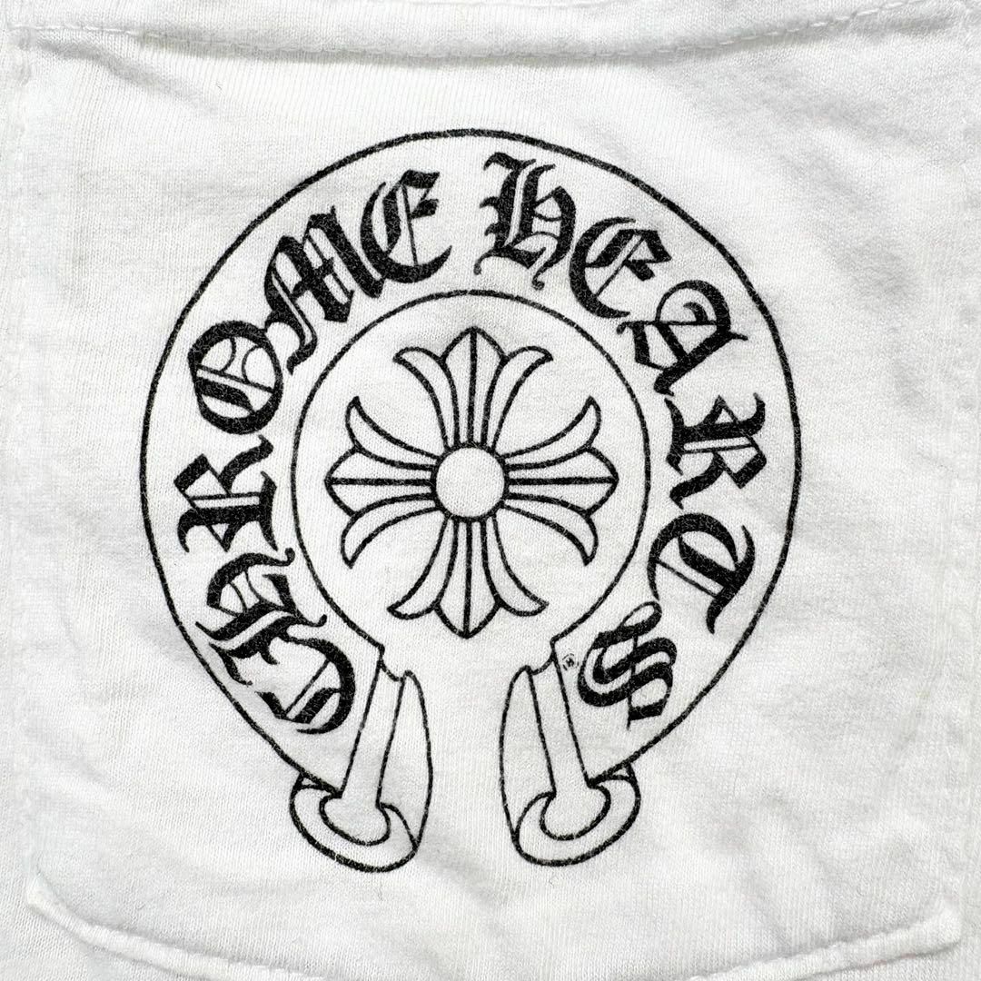 Chrome Hearts - CHROME HEARTS ロンT ホワイト ホースシュー Chrome Hearts - CHROME HEARTS ロンT ホワイト ホースシュー