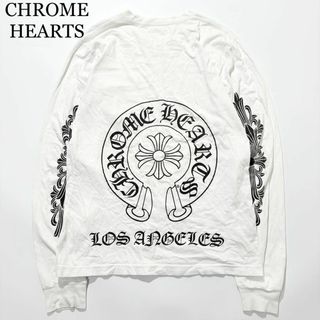 Chrome Hearts - CHROME HEARTS ロンT ホワイト ホースシュー Chrome Hearts - CHROME HEARTS ロンT ホワイト ホースシュー