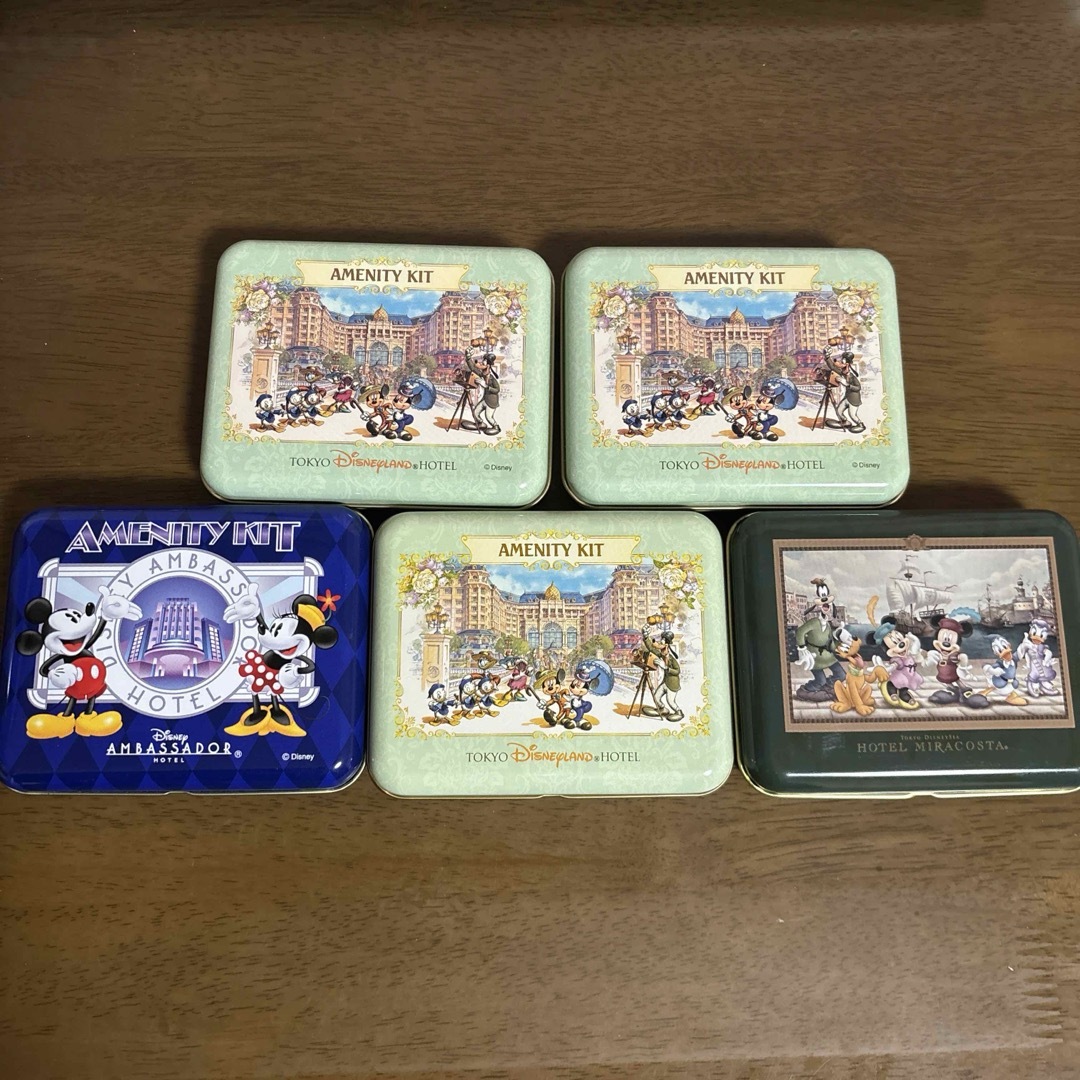 Disney - 【近日処分品】 ディズニー ホテル アメニティ 缶 Disney - 【近日処分品】 ディズニー ホテル アメニティ 缶